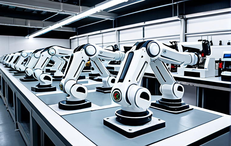 **

A high-tech ceramics factory, showing robotic arms precisely crafting ceramic components. The scene is brightly lit, emphasizing cleanliness and advanced technology. Features include complex ceramic parts being assembled and a display of finished, high-performance ceramic products. Safe for work, appropriate content, fully clothed, professional environment, demonstrating advanced manufacturing techniques. Perfect anatomy, correct proportions, natural pose (of robots), professional photography, high quality.

**