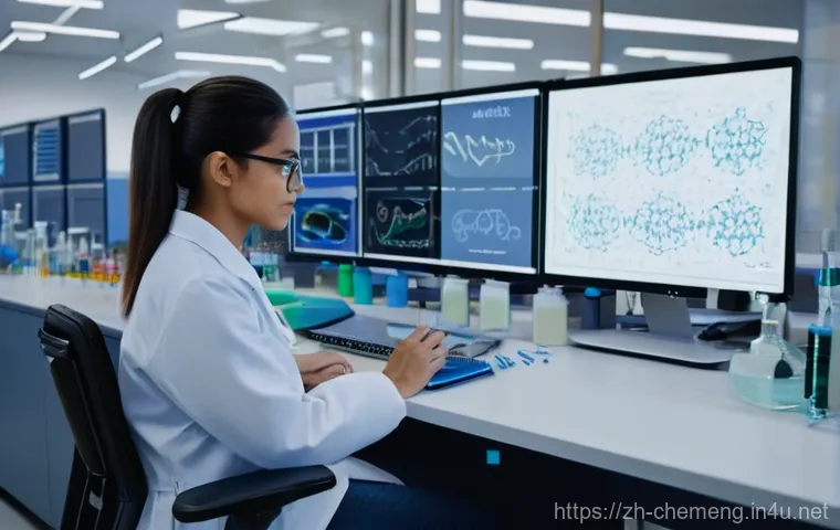 화학공학 실험 데이터 분석 - **Prompt 2: Digital Twin in Chemical Process Optimization**
"A focused male chemical engineer, i... 화학공학 실험 데이터 분석 - **Prompt 2: Digital Twin in Chemical Process Optimization**
"A focused male chemical engineer, i...